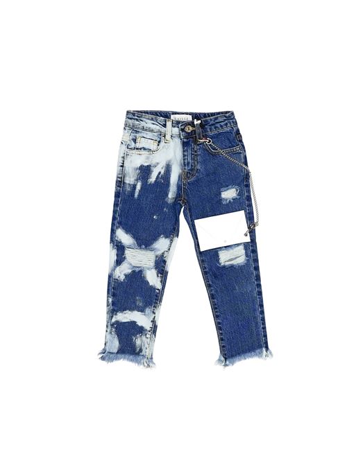 Pantalone, bambina, logato. GAELLE PARIS | 2745PD00048BL
